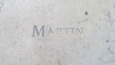 Martin Alley Marker image. Click for full size.