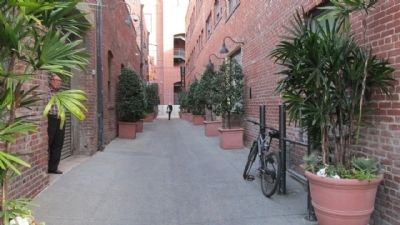 Bonham Alley Marker. Click for full size. Bonham Alley Marker image. Click for full size.