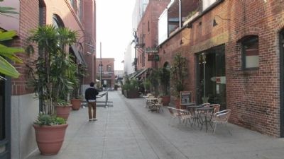 Bonham Alley Marker. Click for full size. Bonham Alley Marker image. Click for full size.