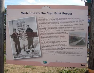 Welcome to the Sign Post Forest Marker image. Click for full size.