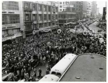 1946 Oakland General Strike image. Click for more information.