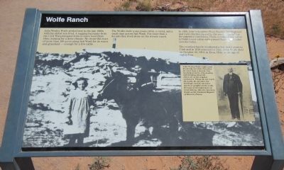 Wolfe Ranch Marker image. Click for full size.