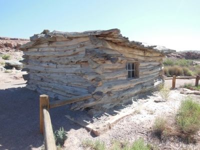 Wolfe Cabin c1906 (<i>back view</i>). Click for full size. Wolfe Cabin c1906 (<i>back view</i>) image. Click for full size.