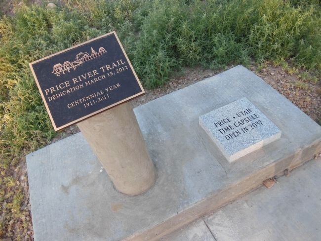 Price, Utah Centennial Time Capsule image. Click for full size.