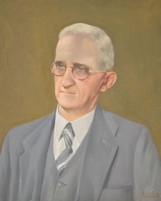 Portrait of A.S. Salley by painter Gerald Foster image. Click for full size.