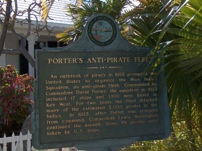 Porter's Anti-Pirate Fleet Marker image. Click for full size.