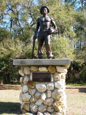 CCC Worker Statue Dedicated to Emil Billitz Sr. image. Click for more information.