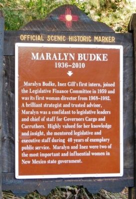 Maralyn Budke Marker image. Click for full size.