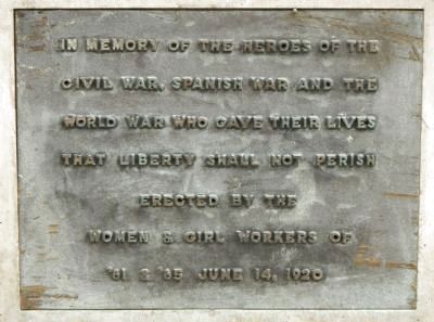 Oakland War Memorial Marker image. Click for full size.