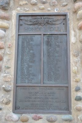 South Milford World War I Monument image. Click for full size.