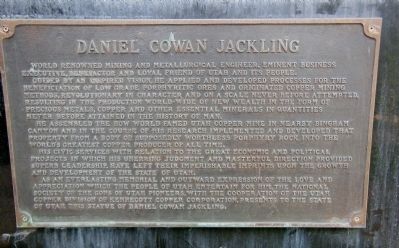 Daniel Cowan Jackling Marker image. Click for full size.