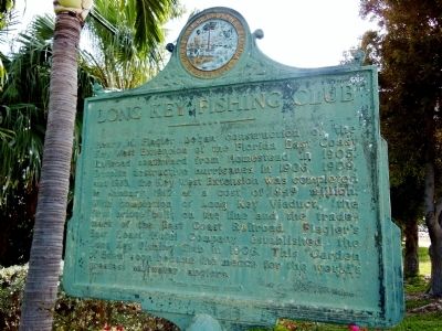 Long Key Fishing Club Marker image. Click for full size.