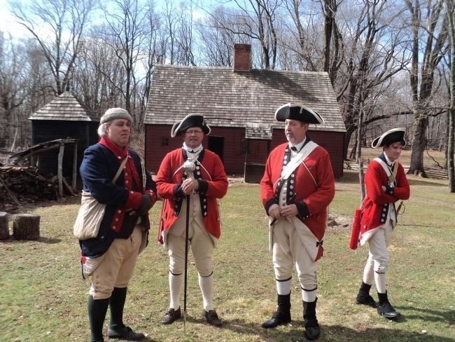 Revolutionary War Soldiers at the Wick House image. Click for full size.