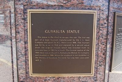 Guyasuta Statue image. Click for full size.