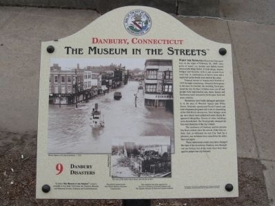 Danbury Disasters Marker image. Click for full size.