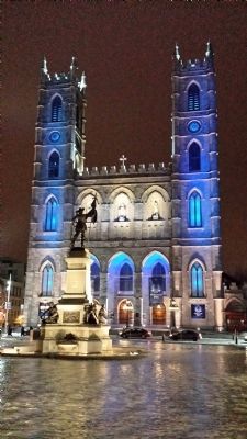 La Basilique Notre-Dame / Notre-Dame Basilica (1829). Click for full size. La Basilique Notre-Dame / Notre-Dame Basilica (1829) image. Click for full size.