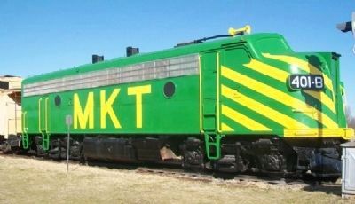 M-K-T F3 at Red River Railroad Museum image. Click for full size.