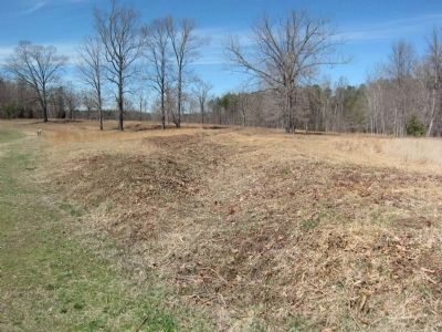 Trenches of the Mule Shoe. Click for full size. Trenches of the Mule Shoe image. Click for full size.