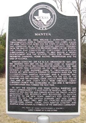Mantua Marker. Click for full size. Mantua Marker image. Click for full size.