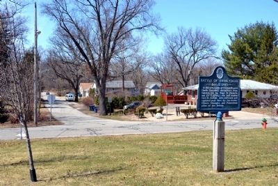 Battle of Trail Creek Marker image. Click for full size.