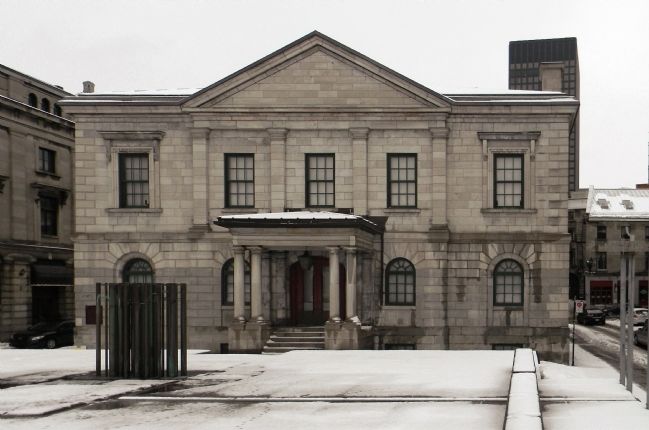 L’Ancien Édifice de la Douane / The Old Custom House (1838). Click for full size. L’Ancien Édifice de la Douane / The Old Custom House (1838) image. Click for full size.