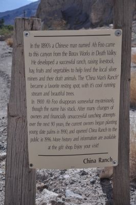 China Ranch Marker image. Click for full size.
