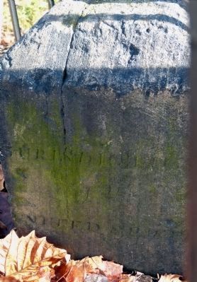 Original Federal Boundary Stone SW 1 image. Click for full size.