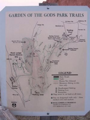 Garden of the Gods Park Trails [South] image. Click for full size.