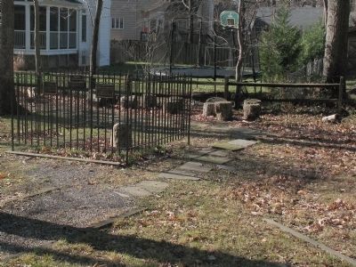 Original West Corner Stone Marker. Click for full size. Original West Corner Stone Marker image. Click for full size.
