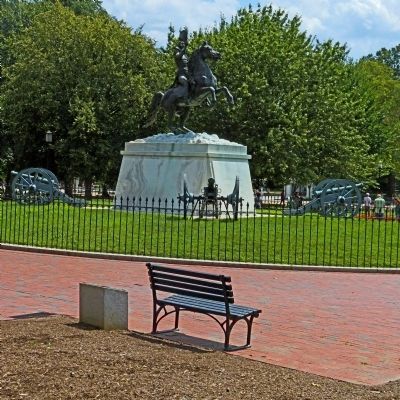The Bernard Baruch Bench of Inspiration Marker image. Click for full size.