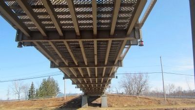 Underneath Canal Bridge No. E-220 image. Click for full size.
