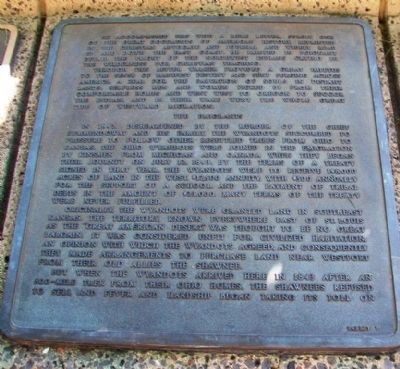 The History of the Wyandot Indian Nation Tablet 7 image. Click for full size.
