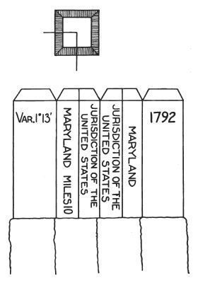 North Boundary Marker image. Click for full size.