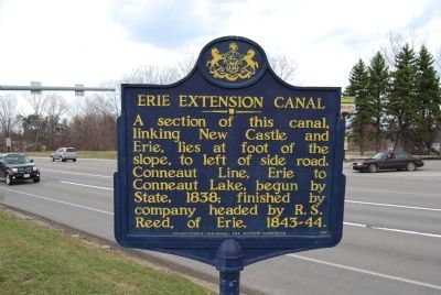 Erie Extension Canal Marker image. Click for full size.