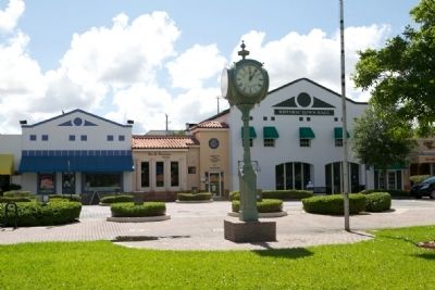 Homestead Historic Town Hall Marker. Click for full size. Homestead Historic Town Hall Marker image. Click for full size.