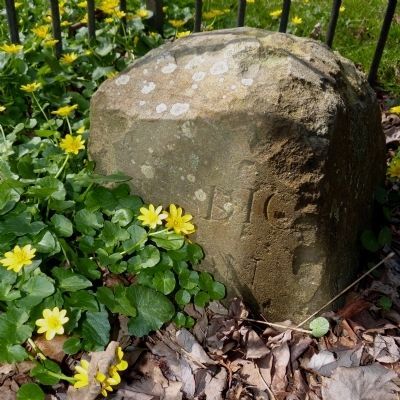 SW No. 9 Boundary Stone image. Click for full size.