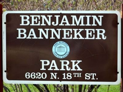 Benjamin Banneker Park image. Click for full size.