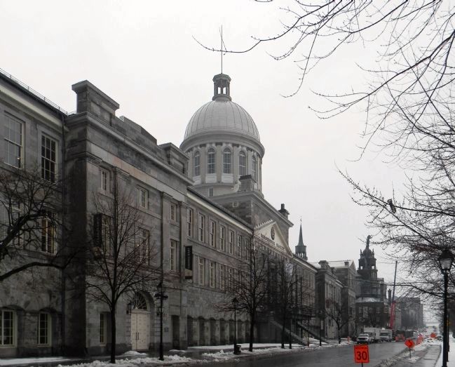 Le March� Bonsecours / Bonsecours Market (1847) image. Click for full size.
