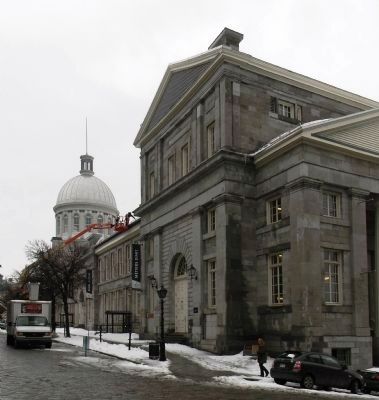 Le March� Bonsecours / Bonsecours Market (1847) image. Click for full size.