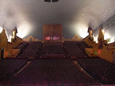 7th Street Theatre Interior view from stage image. Click for full size.