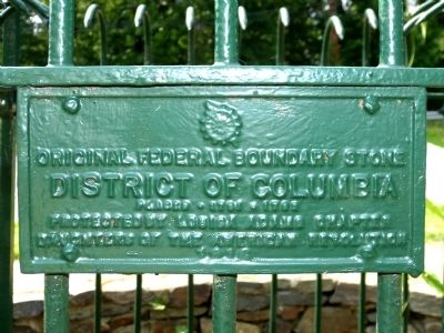 Original Federal Boundary Stone SE 5 Marker image. Click for full size.