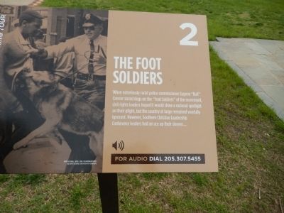 The Foot Soldiers Marker. Click for full size. The Foot Soldiers Marker image. Click for full size.