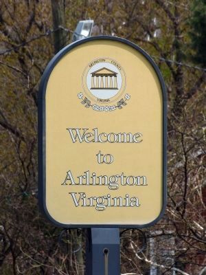 Welcome to Arlington County. Click for full size. Welcome to Arlington County image. Click for full size.