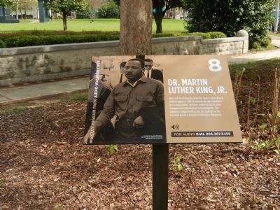 Dr. Martin Luther King, Jr. Marker. Click for full size. Dr. Martin Luther King, Jr. Marker image. Click for full size.