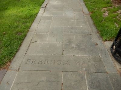 Freedom Walk. Click for full size. Freedom Walk image. Click for full size.