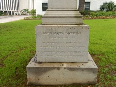 Capt. John Parkhill Marker. Click for full size. Capt. John Parkhill Marker image. Click for full size.