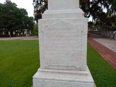 Leon County Civil War Monument image. Click for full size.