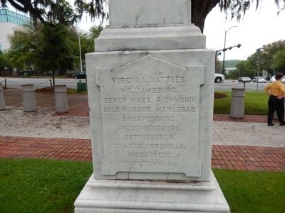 Leon County Civil War Monument Marker image. Click for full size.