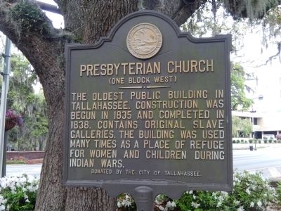 Presbyterian Church Marker. Click for full size. Presbyterian Church Marker image. Click for full size.