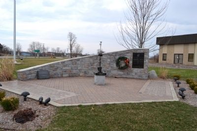 White Pigeon Fallen Soldiers Memorial. Click for full size. White Pigeon Fallen Soldiers Memorial image. Click for full size.
